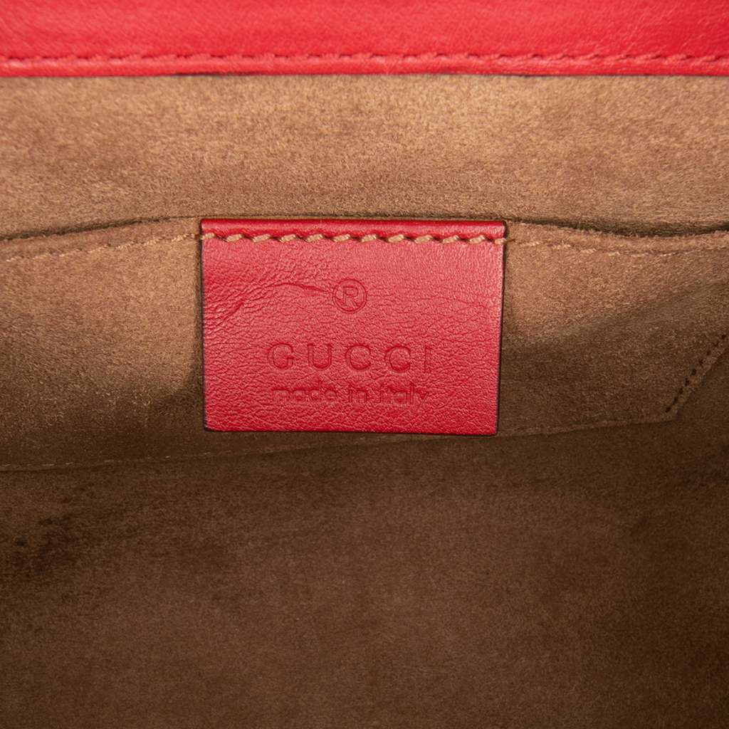 Gucci Small GG Supreme Padlock Crossbody - 5