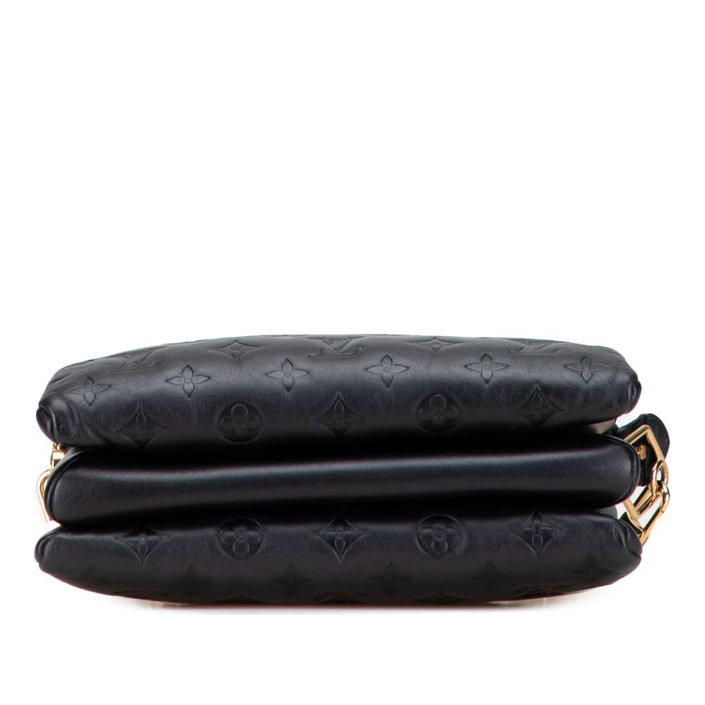 Louis Vuitton Monogram Embossed Puffy Lambskin Coussin PM - 3