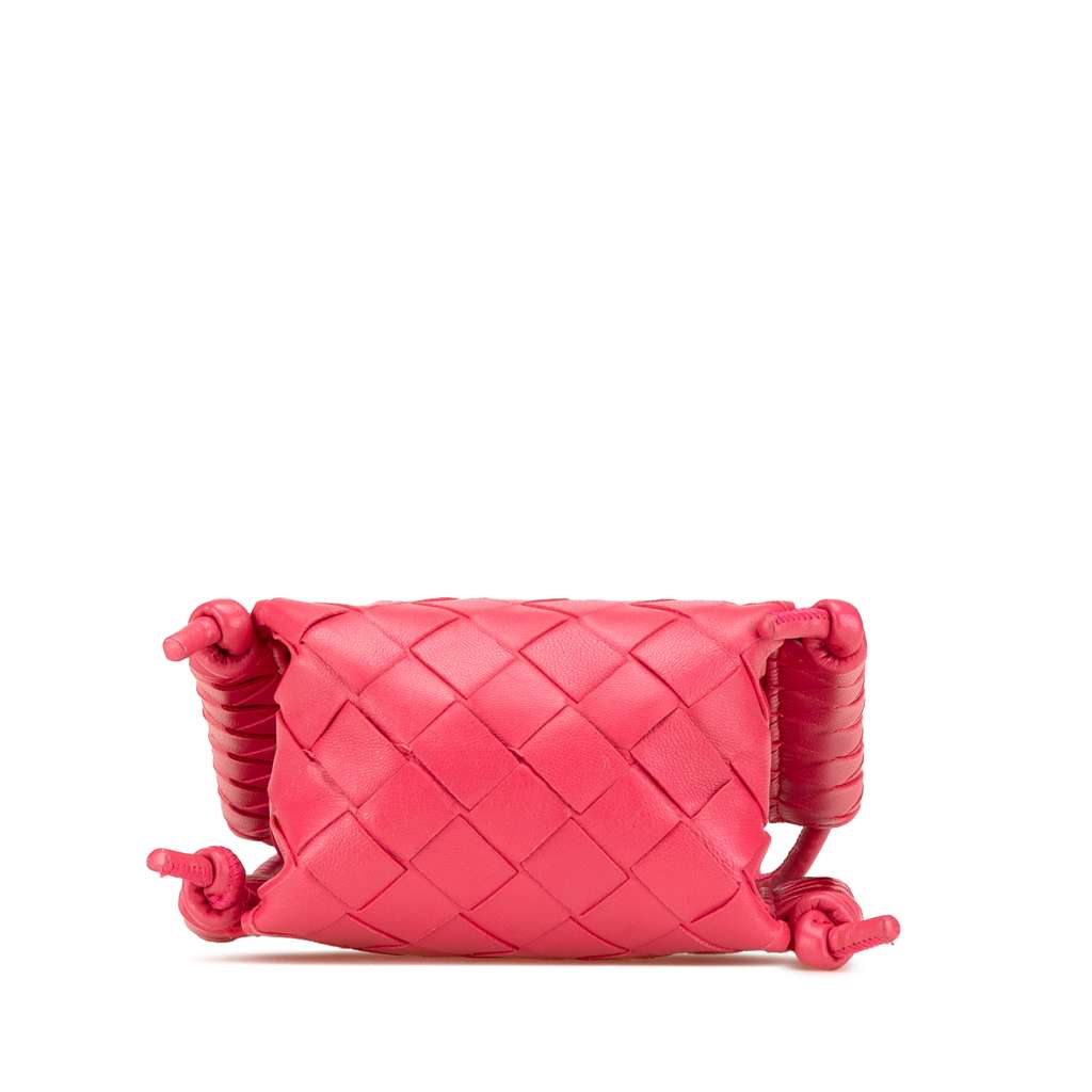 Bottega Veneta Mini Nappa Intrecciato The Knot Crossbody - 3