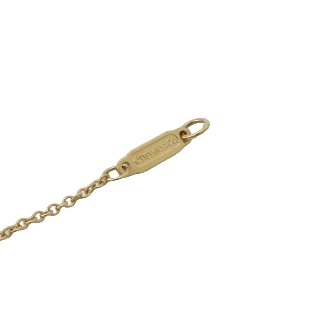 Tiffany & Co 18K Yellow Gold Heart Key Pendant Necklace - 5