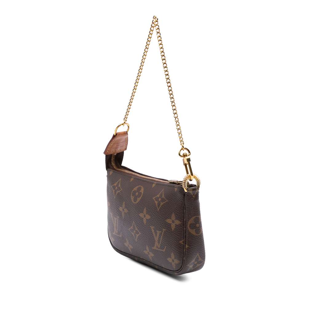 Louis Vuitton Monogram Mini Pochette Accessoires - Back view
