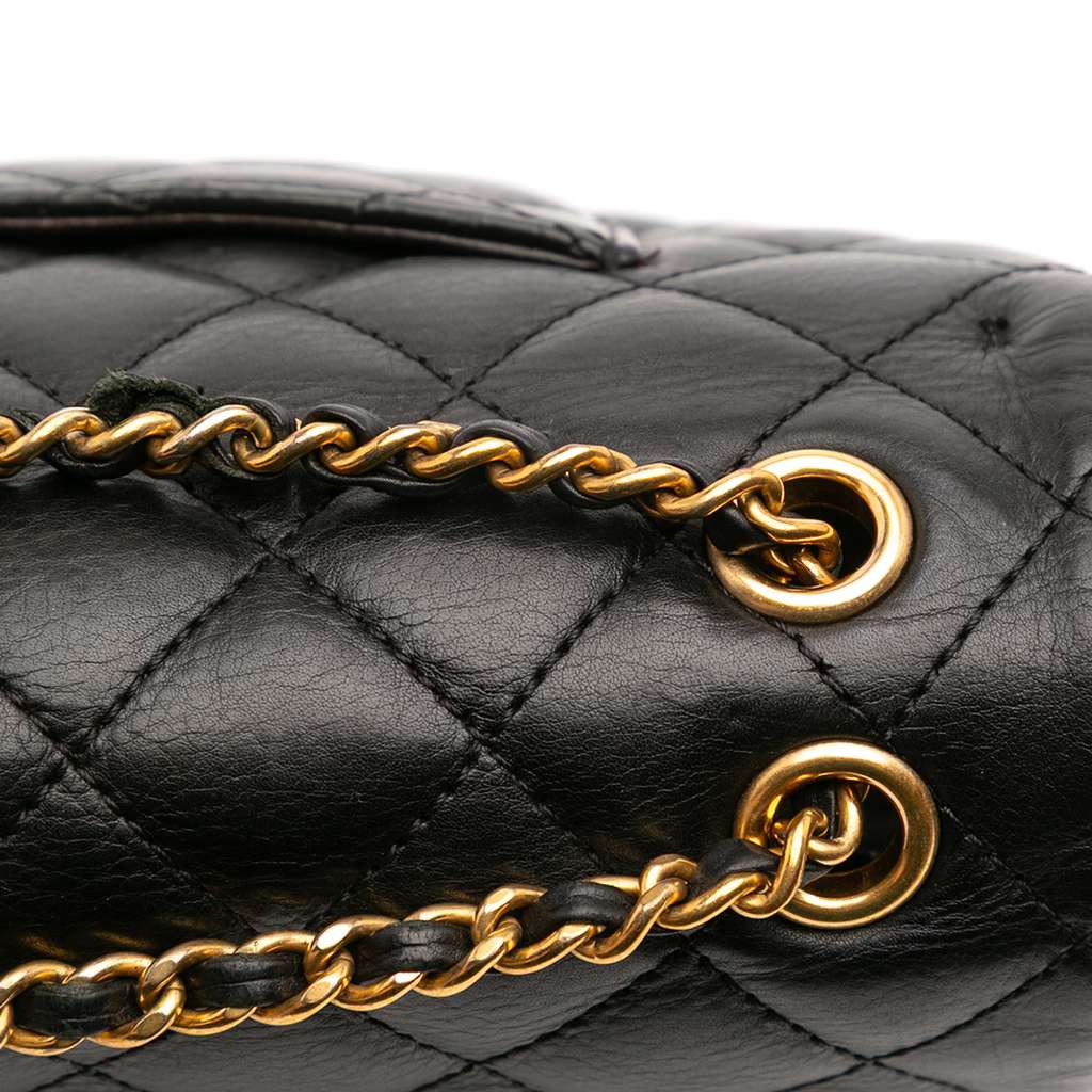 Chanel Quilted Calfskin Rock The Corner Flap - Image 14