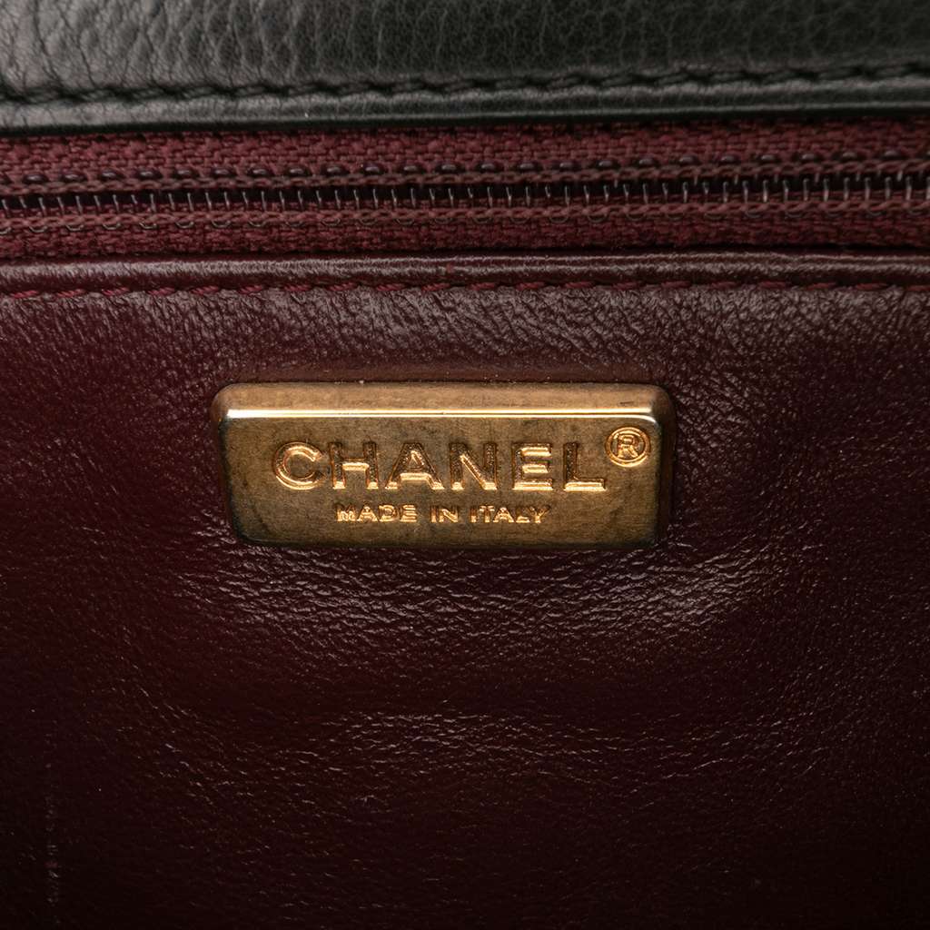 Chanel Quilted Calfskin Rock The Corner Flap - Side view