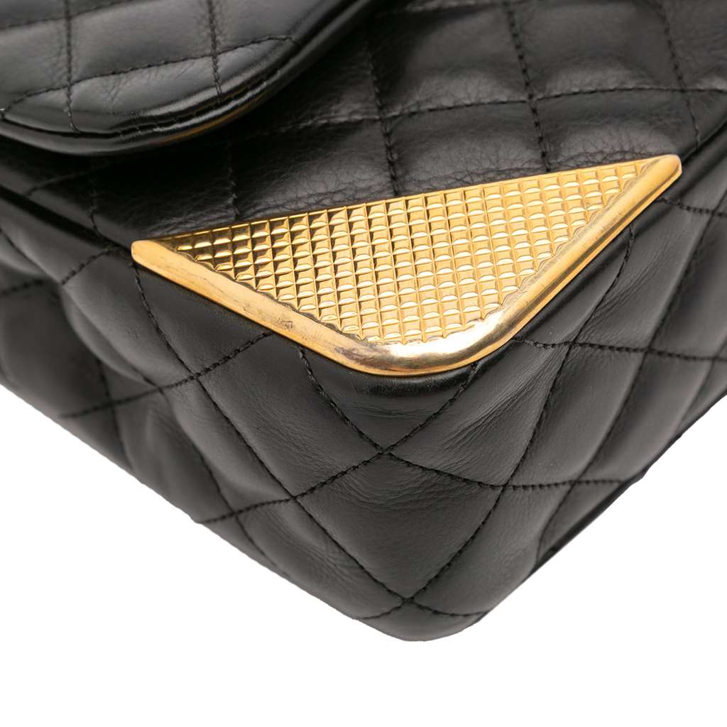 Chanel Quilted Calfskin Rock The Corner Flap - Image 11