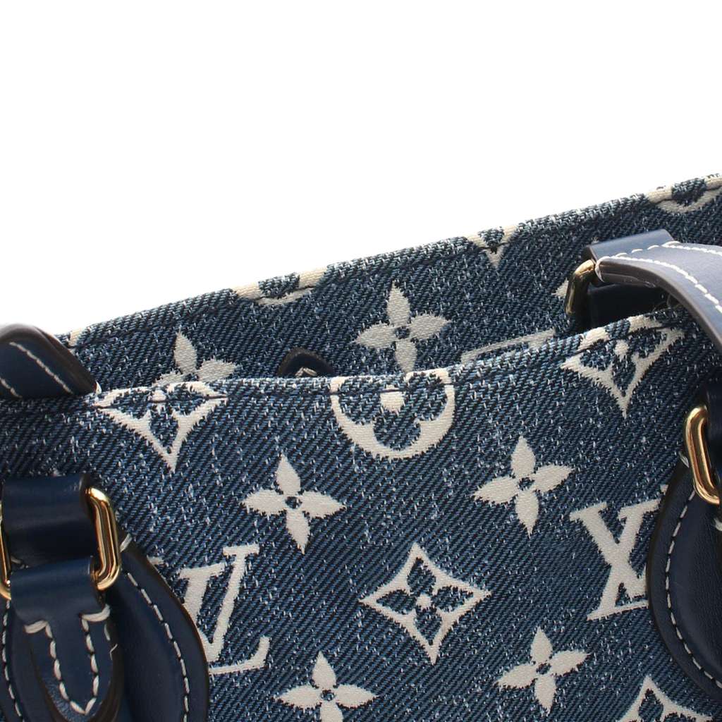 Louis Vuitton Monogram Denim Onthego MM - Detail 1