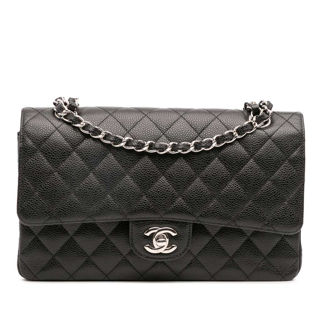 Chanel Medium Classic Caviar Double Flap