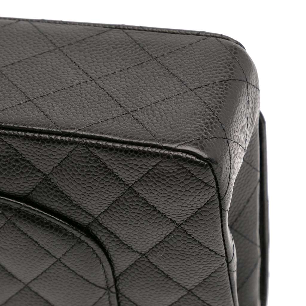 Chanel Medium Classic Caviar Double Flap - Image 13