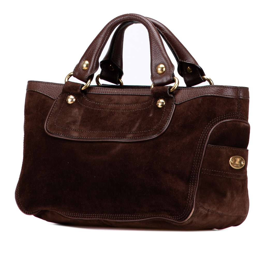 Celine Suede Boogie Handbag - 2