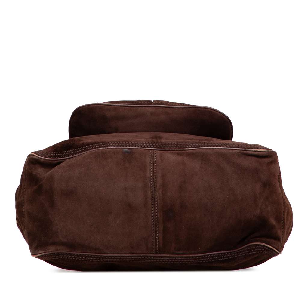 Celine Suede Boogie Handbag - 3