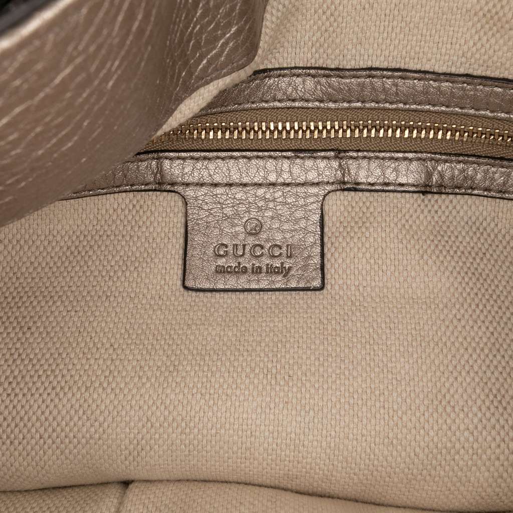 Gucci Medium Leather Soho Chain Tote - 5