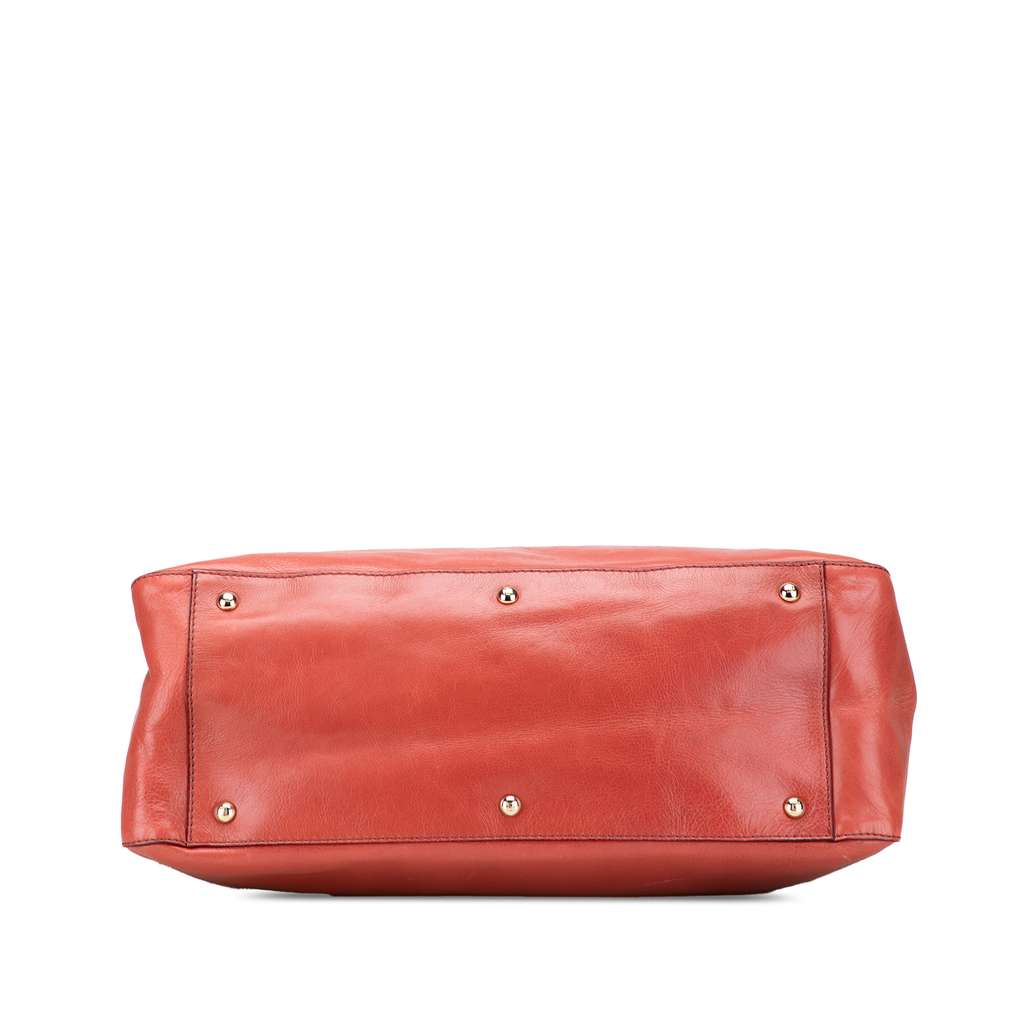 Fendi Large Leather Twins Tote - Image 6