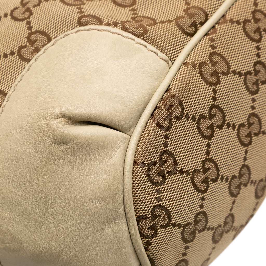 Gucci GG Canvas Sukey Satchel - Image 10