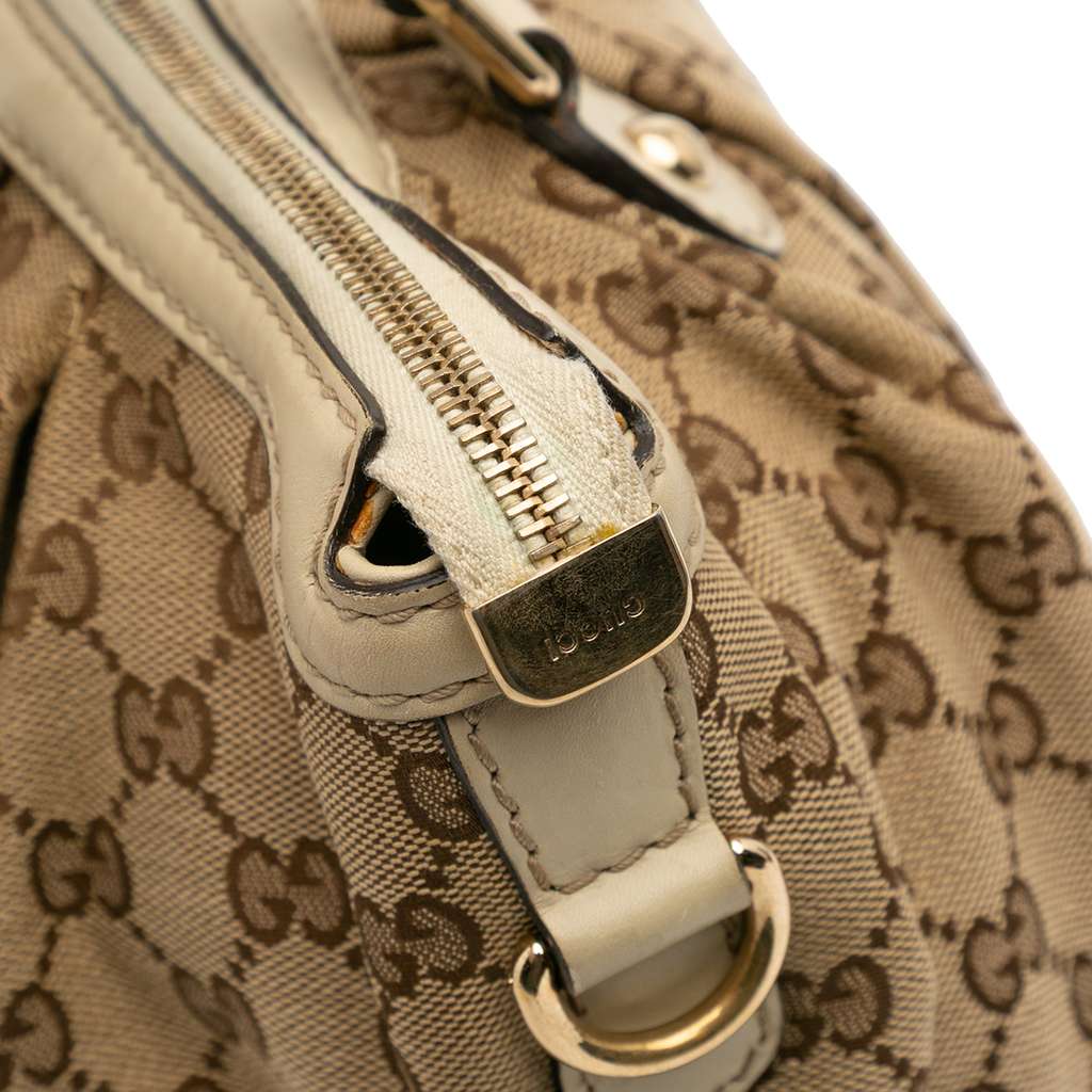 Gucci GG Canvas Sukey Satchel - Image 12