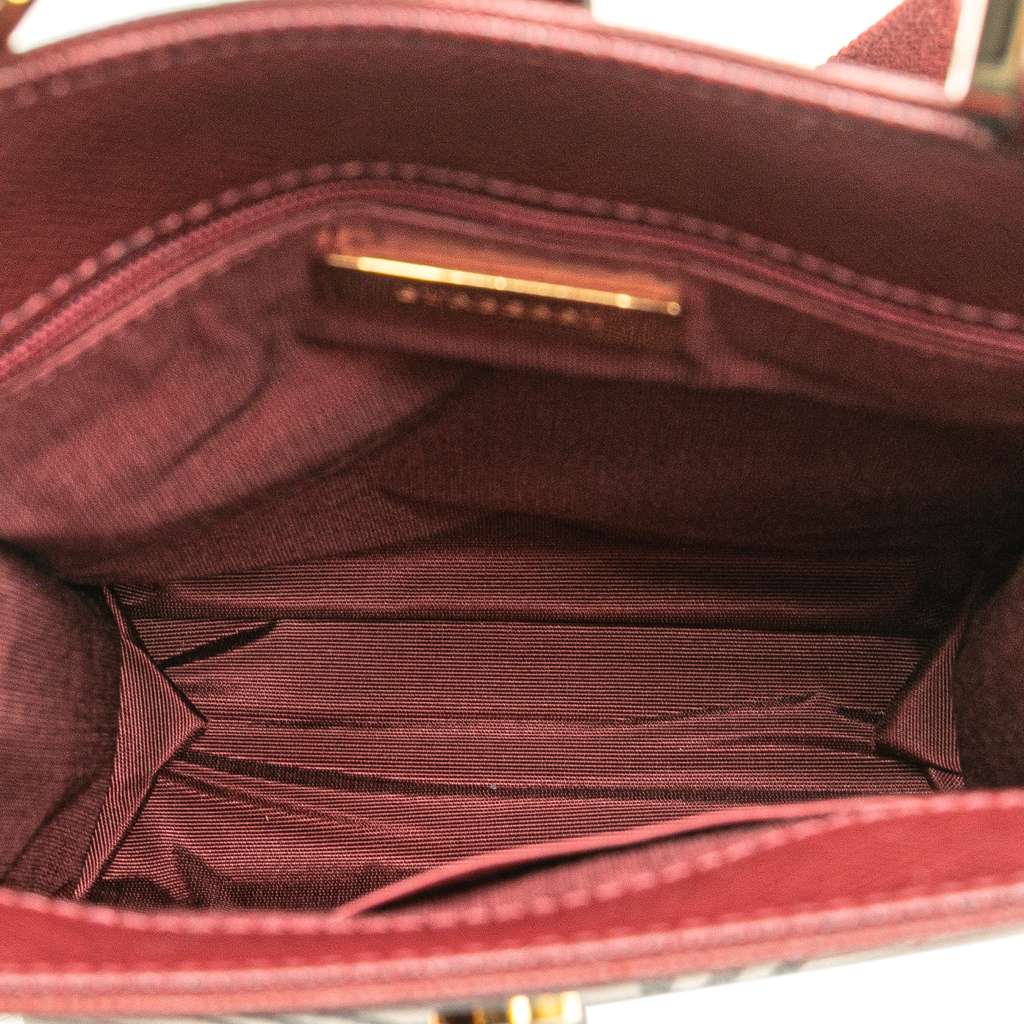 Burberry House Check Canvas Crossbody - 4