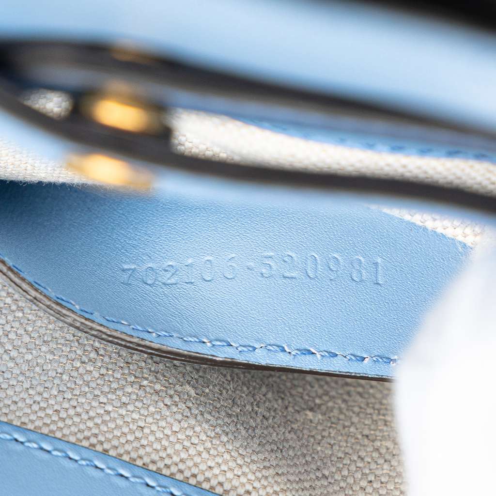 Gucci Mini Calfskin Bamboo Top Handle Bag - Detail 1