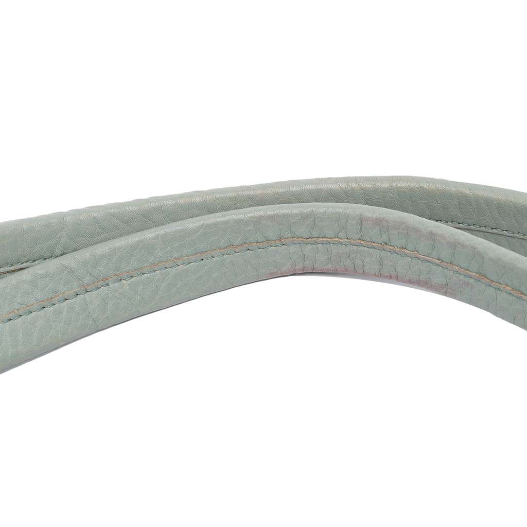 Gucci Medium Pebbled Calfskin Twill Tote - Image 11