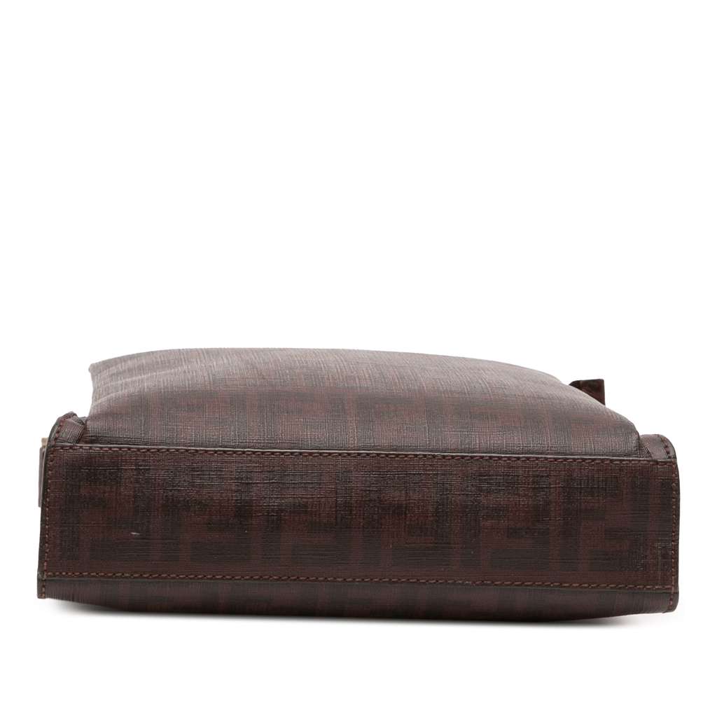 Fendi Zucca Coated Canvas Crossbody - Image 6