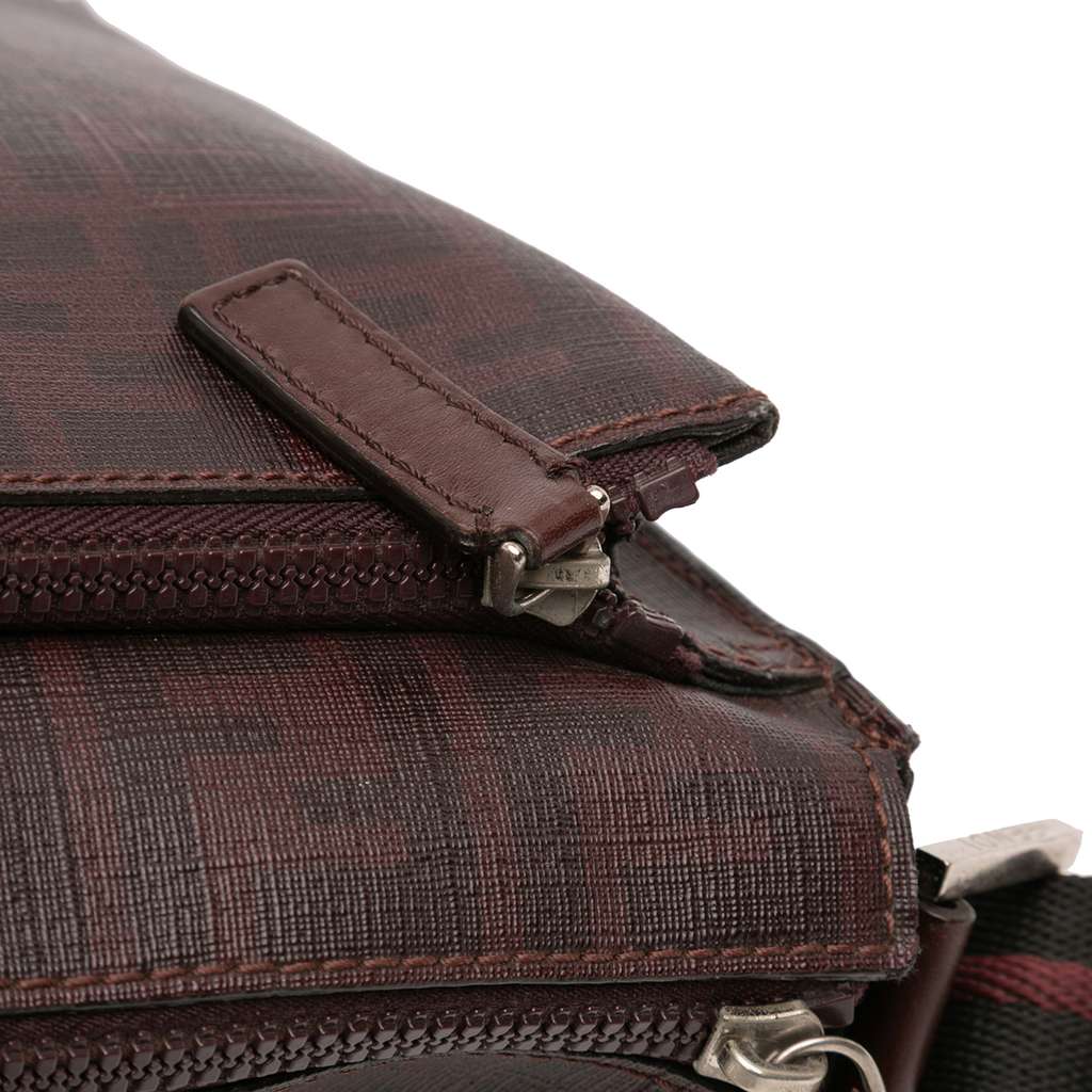 Fendi Zucca Coated Canvas Crossbody - Image 10