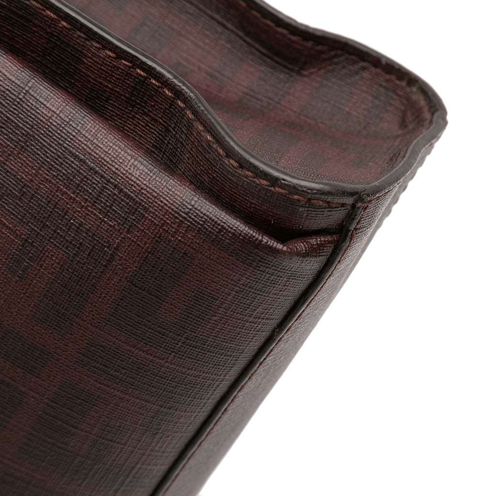 Fendi Zucca Coated Canvas Crossbody - Image 11