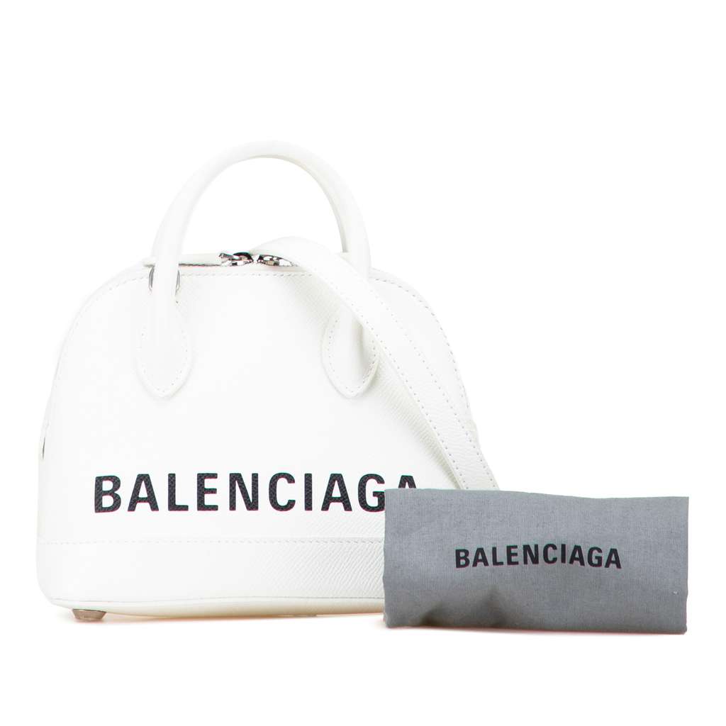Balenciaga XXS Calfskin Ville Top Handle Bag - Image 12