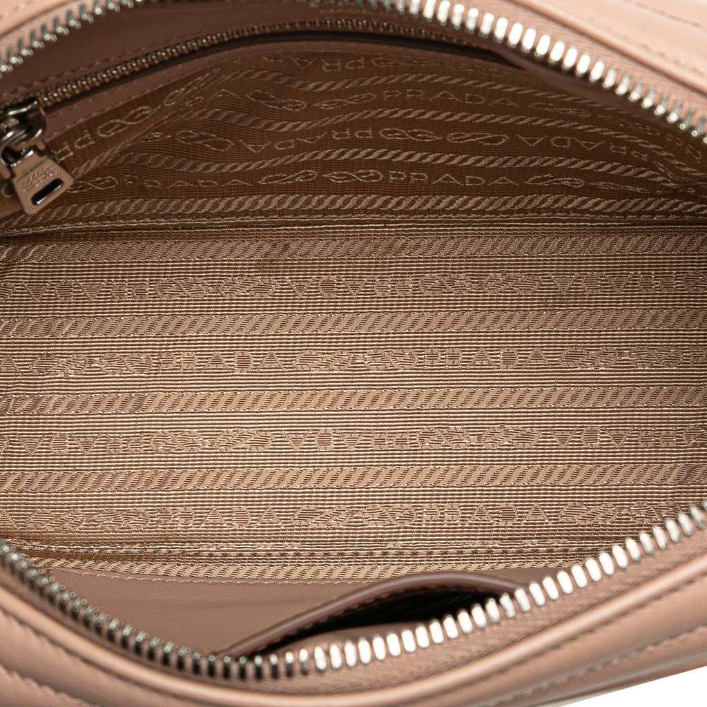 Prada Soft Calf Diagramme Crossbody - 4