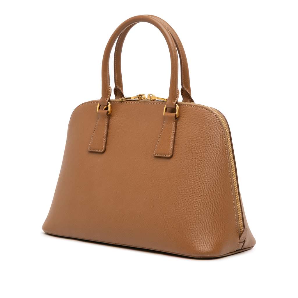 Prada Medium Saffiano Lux Promenade Satchel - 2