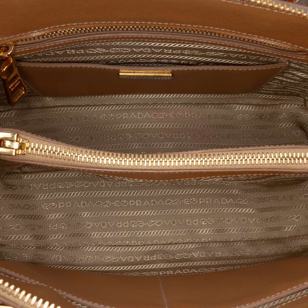 Prada Medium Saffiano Lux Promenade Satchel - 4