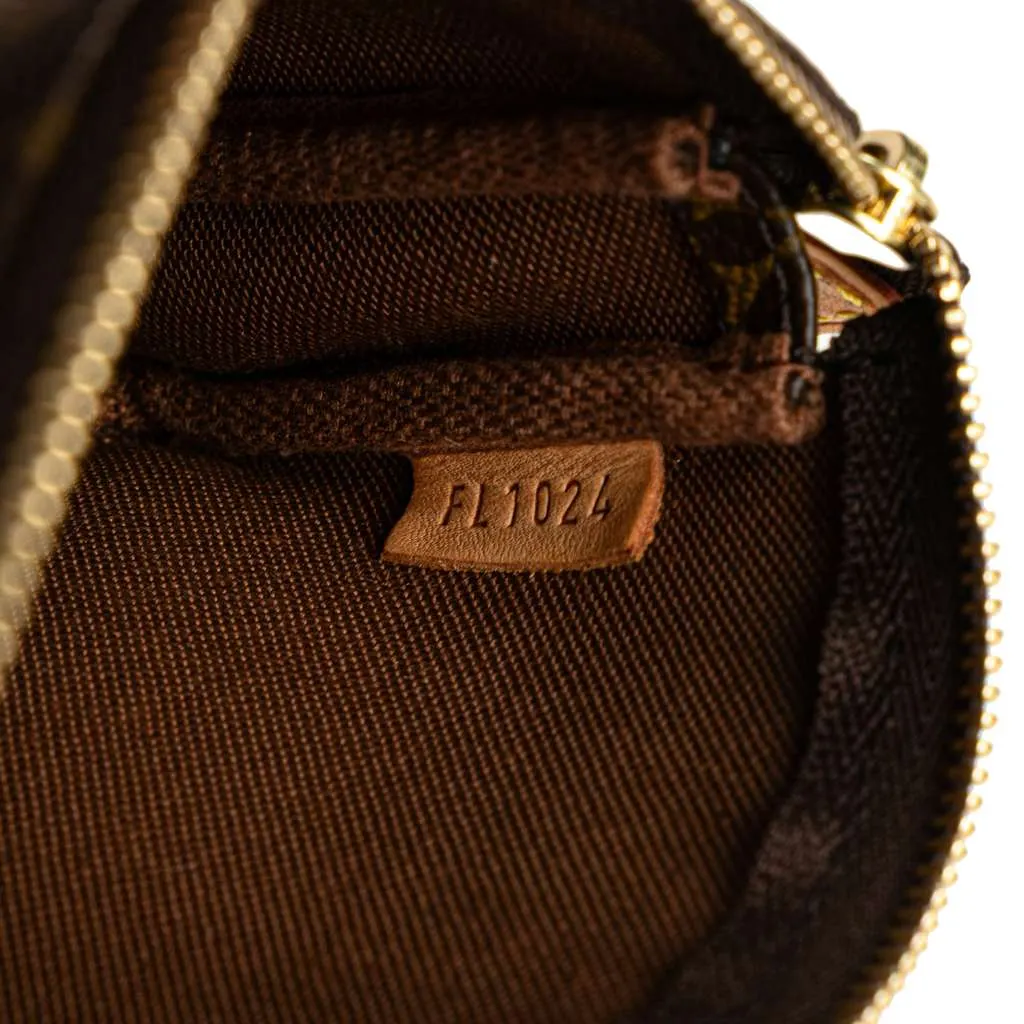 Louis Vuitton Monogram Mini Pochette Accessoires Brown Canvas Very good - Box View