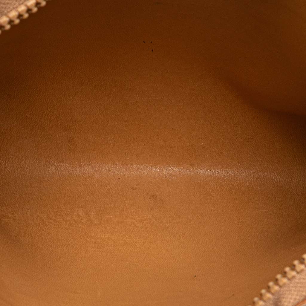 Celine Macadam Coated Canvas Clutch - 4