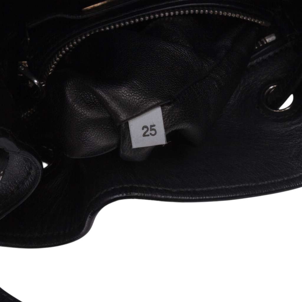 Prada City Calf Drawstring Bucket Bag - Detail 1