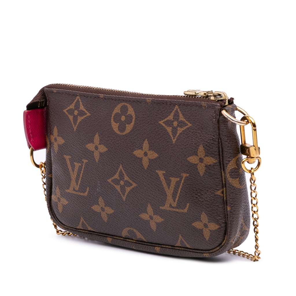 Louis Vuitton Monogram Giraffe Christmas Mini Pochette Accessoires - Back view