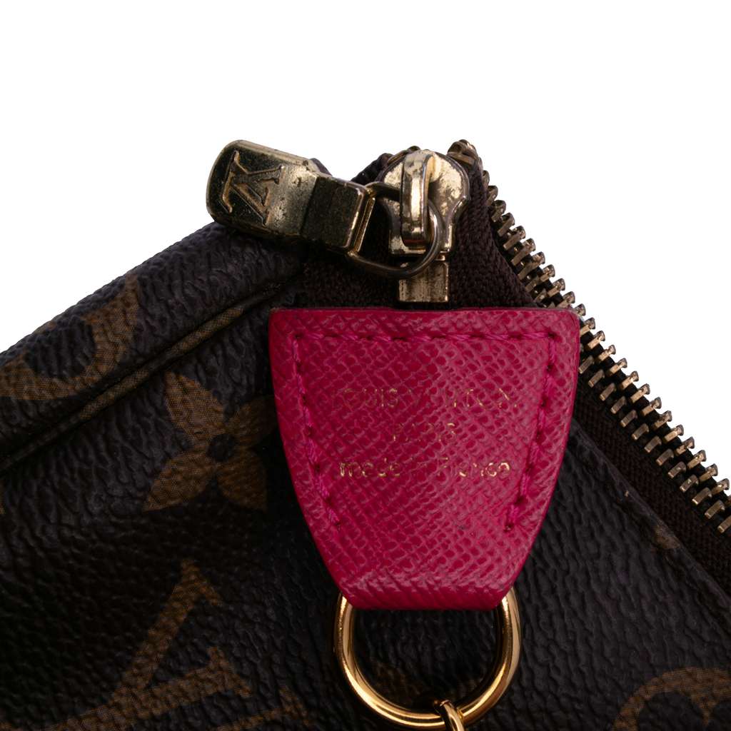 Louis Vuitton Monogram Giraffe Christmas Mini Pochette Accessoires - Side view
