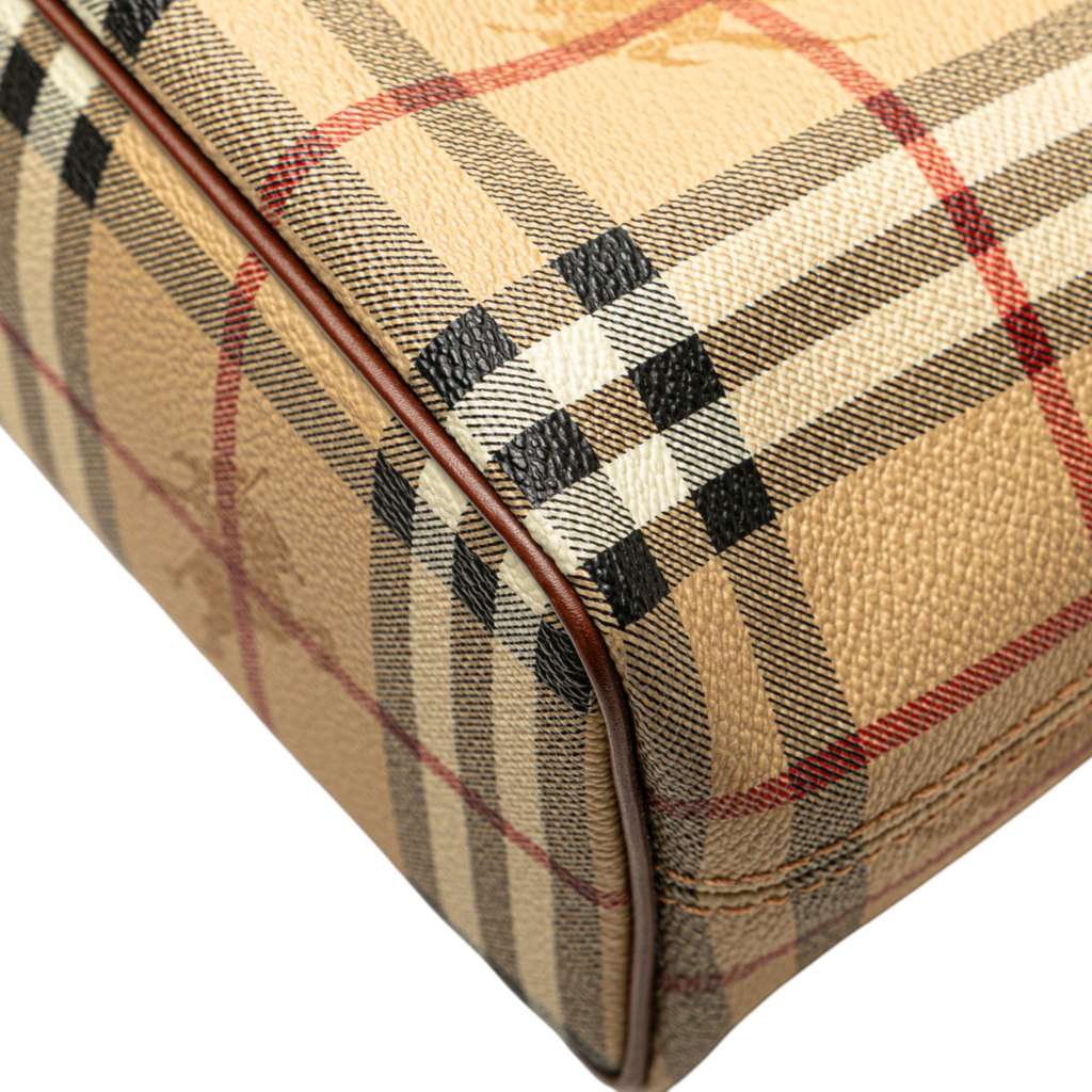 Burberry Haymarket Check Coated Canvas Tote - Detail 2