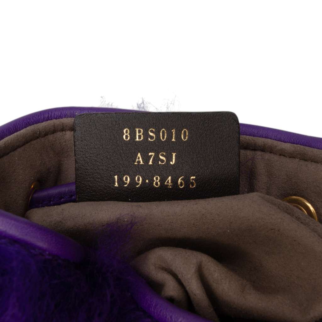 Fendi Mini Fur Mon Tresor Bucket Bag - Detail 1