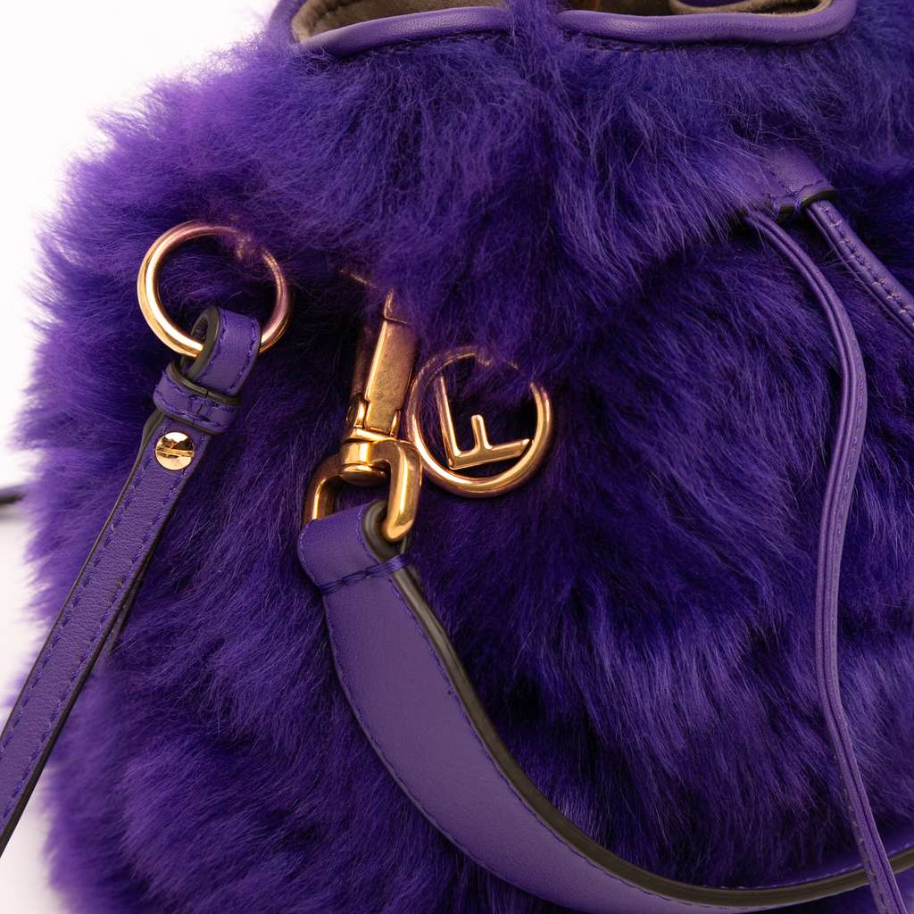 Fendi Mini Fur Mon Tresor Bucket Bag - Detail 2