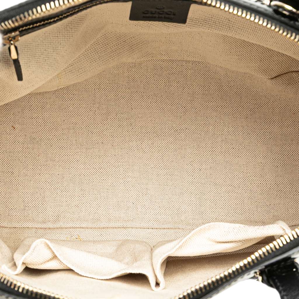 Gucci Small Microguccissima Patent Nice Satchel - 4