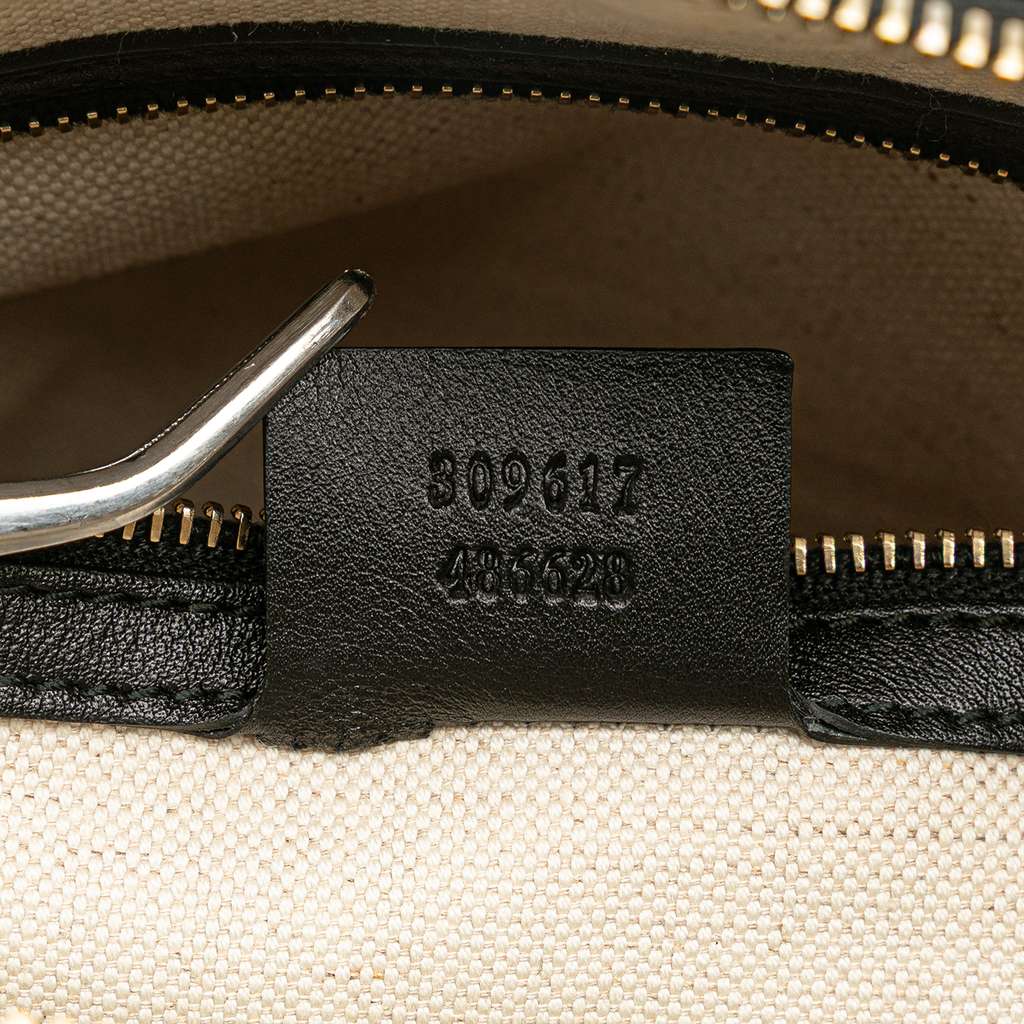 Gucci Small Microguccissima Patent Nice Satchel - Detail 1
