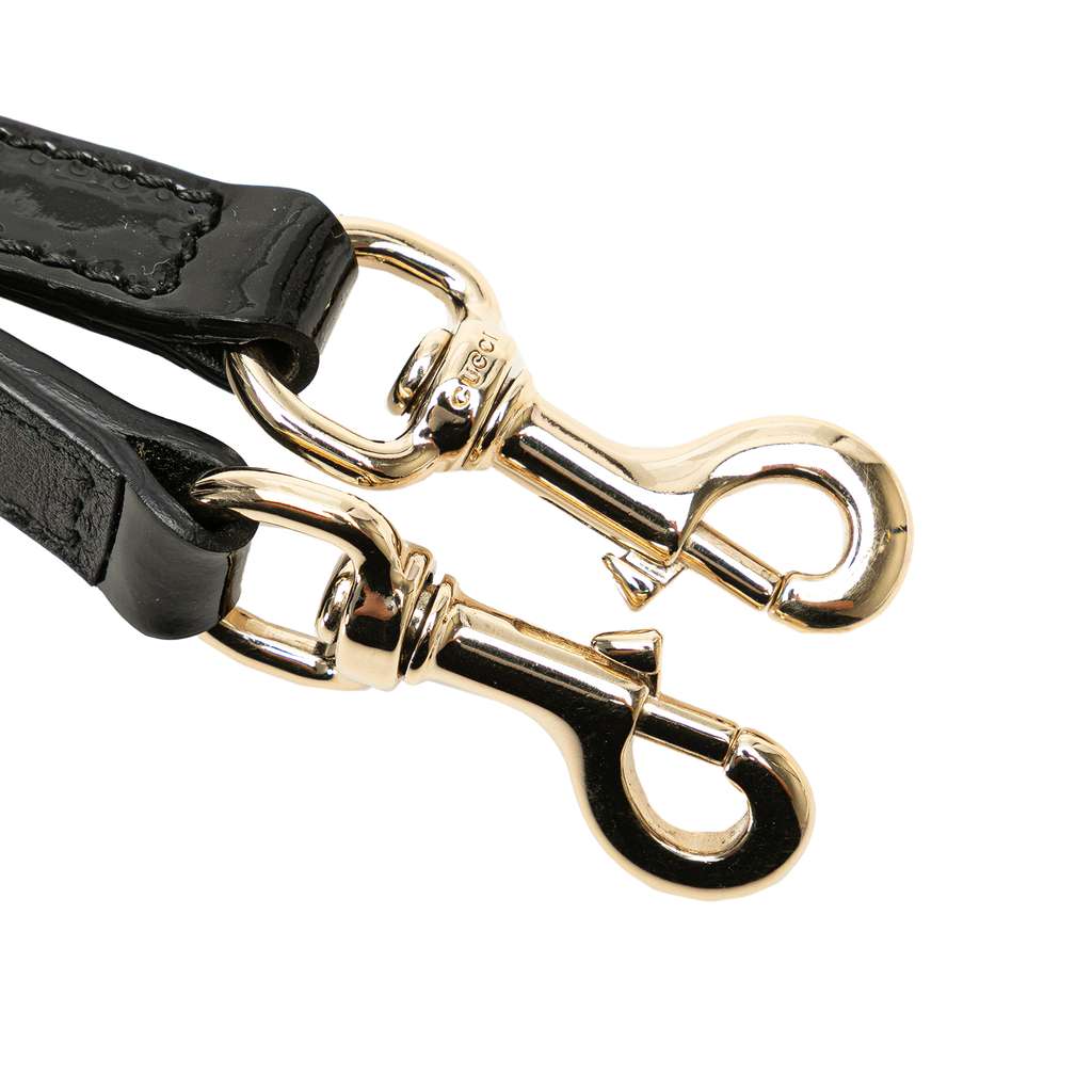 Gucci Small Microguccissima Patent Nice Satchel - Image 10