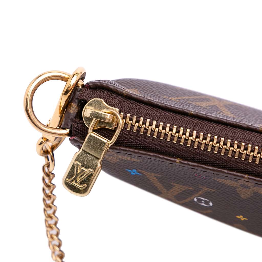 Louis Vuitton Monogram Vivienne Christmas Roller Coaster Mini Pochette Accessoires - Detail 2