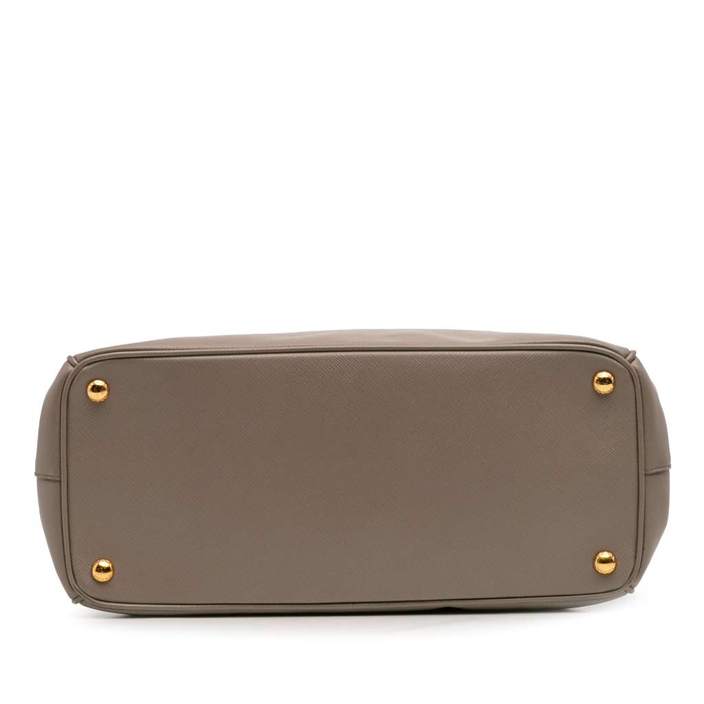 Prada Medium Saffiano Lux Galleria Double Zip Satchel - 3