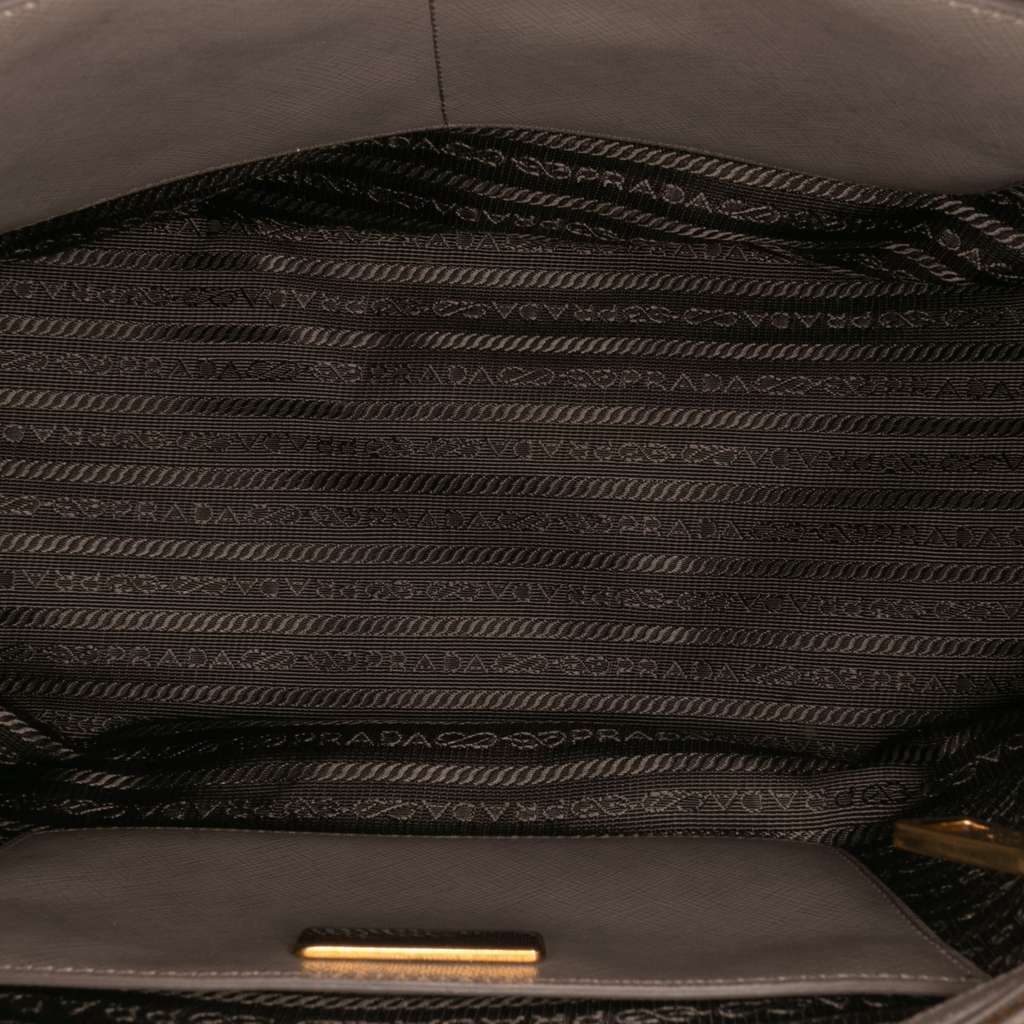 Prada Medium Saffiano Lux Galleria Double Zip Satchel - 4