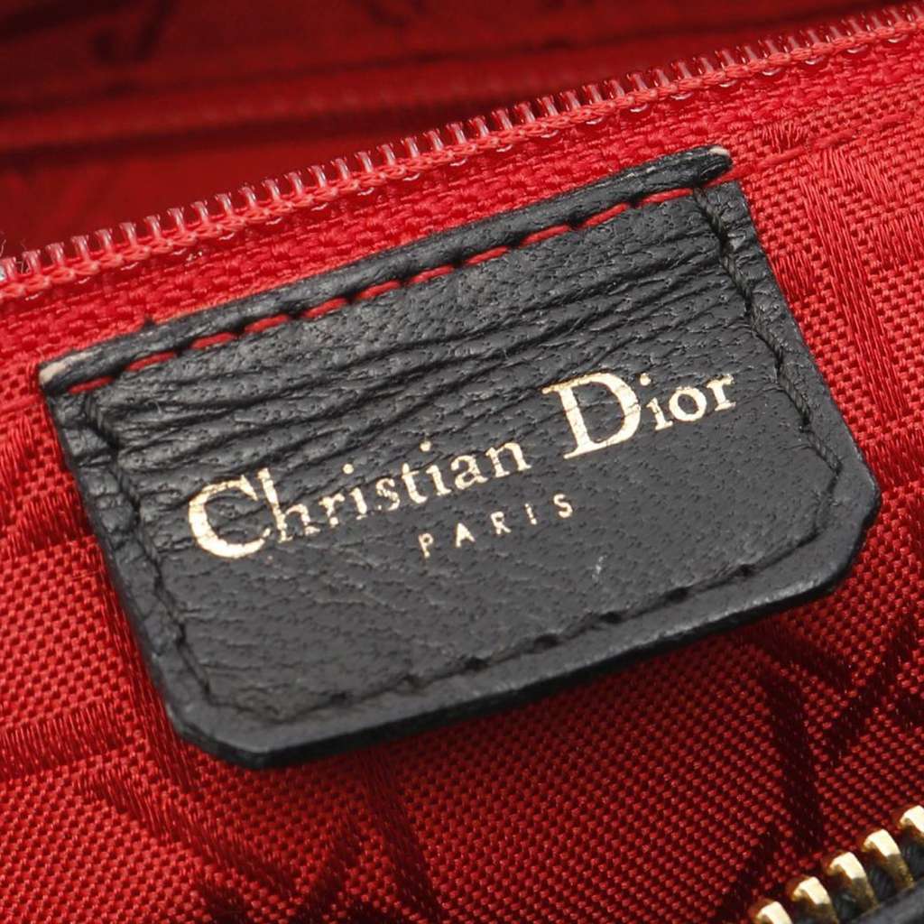 Dior Large Lambskin Cannage Lady Dior - 4