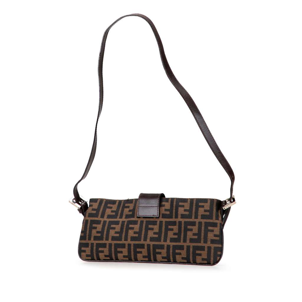 Fendi Zucca Canvas Shoulder Bag - 2