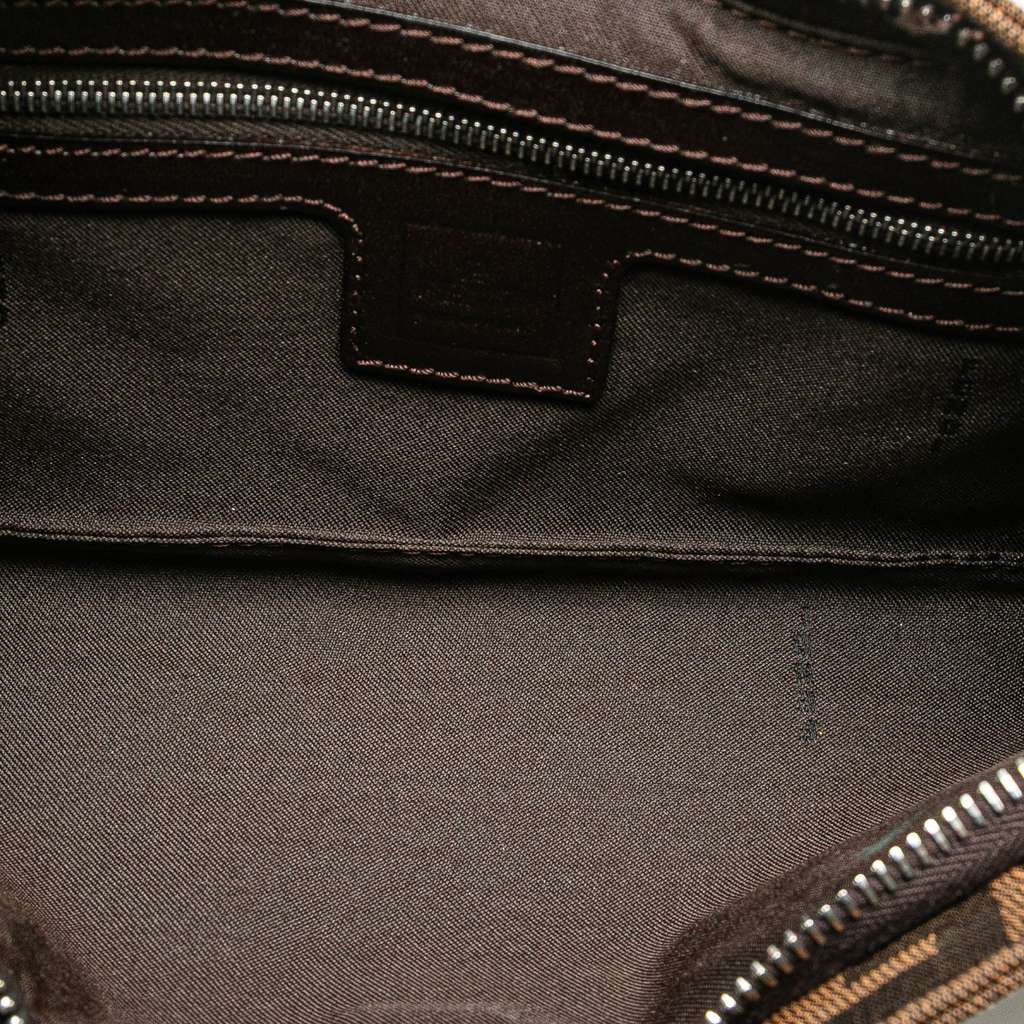 Fendi Zucca Canvas Shoulder Bag - 4