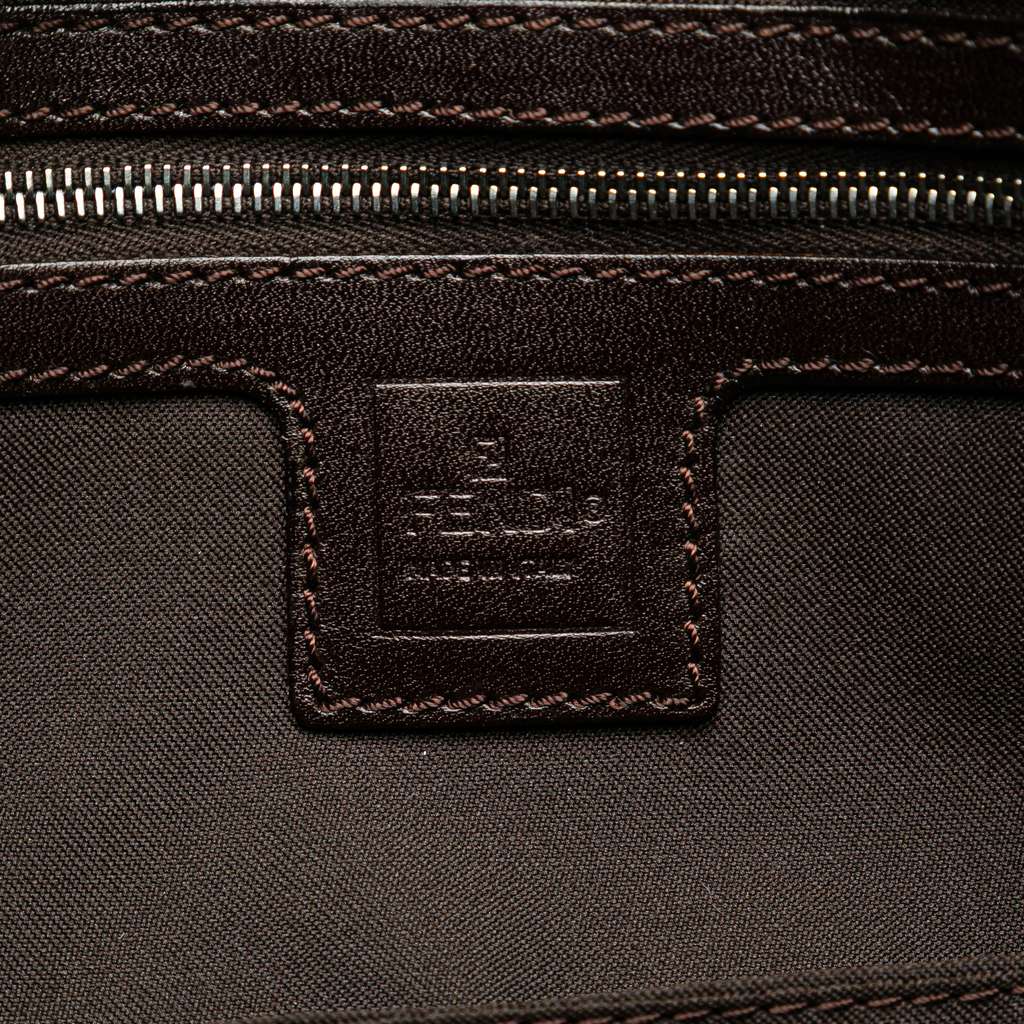 Fendi Zucca Canvas Shoulder Bag - 5