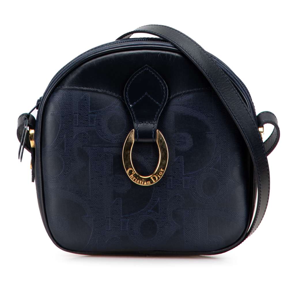 Dior Oblique Trotter Coated Canvas Crossbody