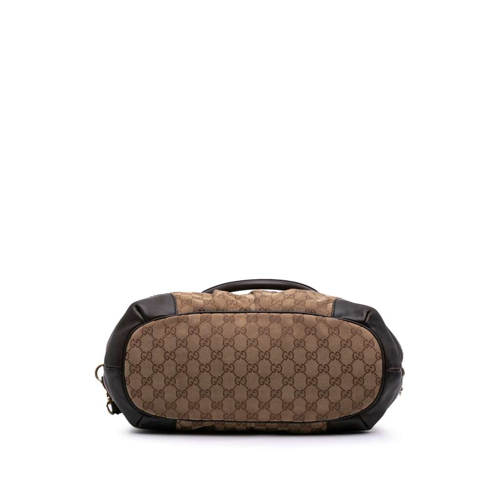 Gucci GG Canvas Sukey Satchel - Image 6