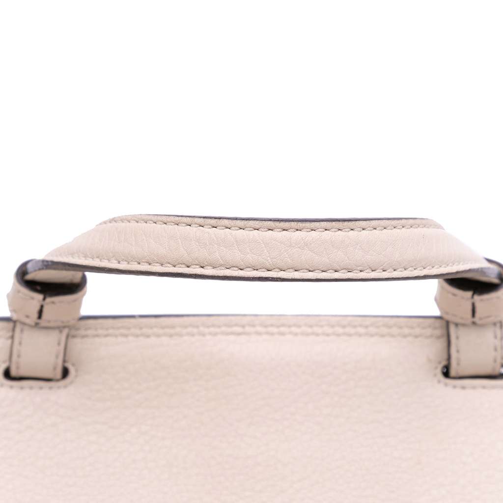 Gucci Medium Leather Bamboo Daily Satchel - Image 13