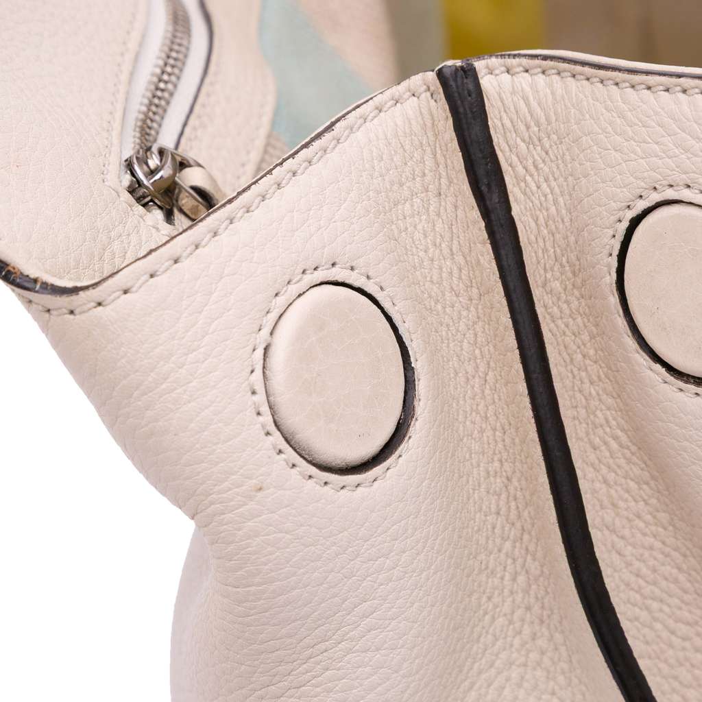 Gucci Medium Leather Bamboo Daily Satchel - Image 10