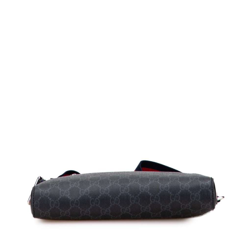 Gucci Medium GG Supreme Web Messenger Bag - 3